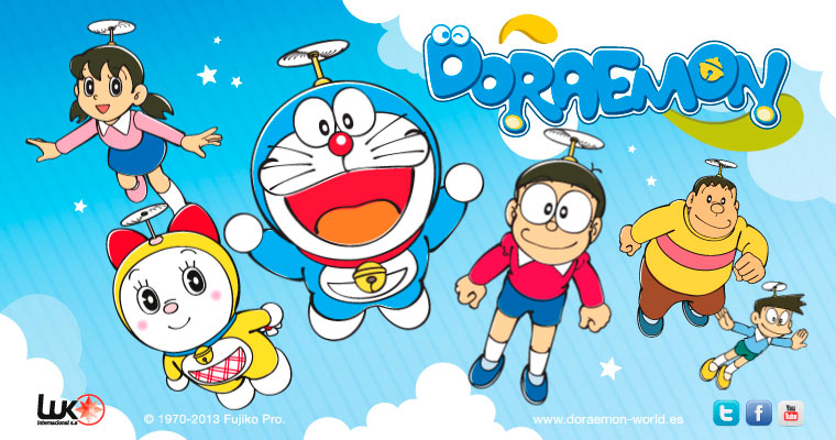 Balody 16135 Anime Doraemon Cat Robot Soldier | LOZ™ MINI BLOCKS